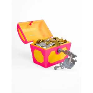 Cofre del Tesoro con Temática Pirata para Niños, Juguete de Plástico - Product Image 3