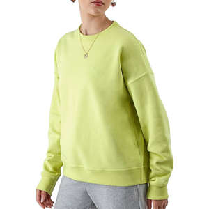 Custom OEM Design Women's Casual Wear Sweatshirts Pullover Plain <b>Crewneck</b> Women's Clothing Breathable Sweatshirts Wholesale - Product Image 3
