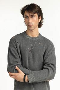 Top Trendiness Best Selling New Latest Design 2025 Autumn Winter Casual O Neck Knit Pullover Tops Man Clothes Sweater For Men - Product Image 3