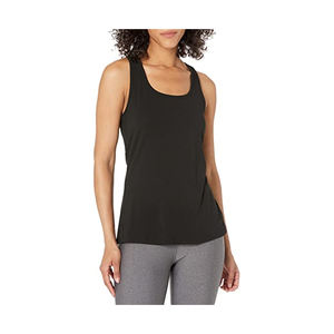 Top corto de longitud corta acanalado de alta calidad para mujer, chaleco Formal sin costuras con cuello Halter, estilo logotipo personalizado, camiseta sin mangas con patrón en blanco para mujer - Product Image 1