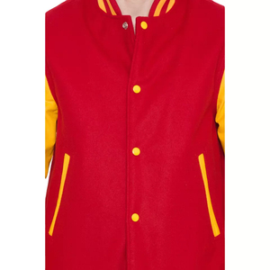 Chaqueta universitaria de moda para hombre, ropa de abrigo informal elegante y cálida de ajuste atlético para deportes universitarios y uso diario, servicio OEM - Product Image 6