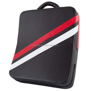 Pads de frappe professionnels personnalisés pour arts martiaux, Focus Pad Muay Thai vert, en PU, durables et confortables - Product Image 2