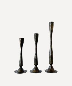 Vintage <b>Black</b> <b>Candlestick</b> <b>Holder</b> Christmas Decorations Aluminum Antique <b>Black</b> Candle <b>Holder</b> for Wedding Table Decorations - Product Image 2