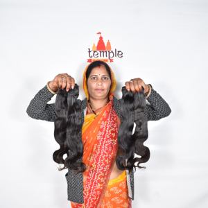 Venta al por mayor máquina vietnamita doble trama onda profunda procesamiento crudo ninguno tejido indio cuerpo onda barato extensiones de cabello humano - Product Image 3