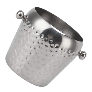 Brillante pulido cerveza vino champán diseño martillado cubo de hielo Bar Hotel accesorios fiesta Cubo de acero inoxidable cubo de hielo - Product Image 3