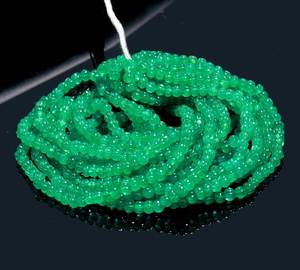 ลูกปัดควอตซ์แกะสลักจากมรกตธรรมชาติคุณภาพสูงขนาด AA + ลูกปัดอัญมณีมรกตสำหรับเป็นของขวัญในโอกาส - Product Image 2