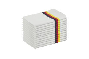 Toalla de hueso de arenque de algodón 100% para el hogar, playa, Cocina, Restaurante infantil, microfibra de lino sostenible tejida de Color Turquesa - Product Image 2