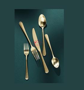 Ensemble au prix de gros Décoration de table de luxe Ensemble de couverts fini doré Vente à chaud Couverts en laiton faits à la main de dernière conception - Product Image 6