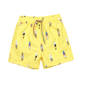 Pantalones cortos de playa informales de talla grande para hombre con estampado personalizado de alta calidad del fabricante directo de fábrica, traje de baño deportivo transpirable - Product Image 5