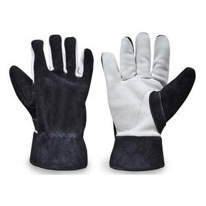 Gants de travail en cuir de qualité supérieure résistants à la chaleur de haute conception Gants de travail antistatiques antivibrations sans silicone sans poudre - Product Image 4