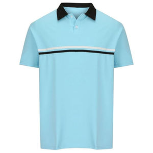 Polos de meilleure qualité en tissu véritable avec logo personnalisé pour hommes, dernière conception, polos en tissu véritable respirant, nouveauté - Product Image 1