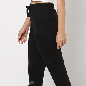 Latest Stylish Custom Solid Color Women Hip Hop Casual <b>Trouser</b> Wholesale Logo Printed Design 100% Cotton Fleece Breathable - Product Image 6