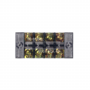 Bloque de terminales de gran oferta en caja termoplástica eléctrica 25A IP20 con tornillo 4 pares de conector de bloque de terminales de alta calidad - Product Image 2