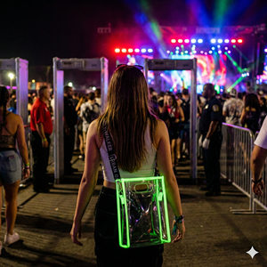 Bolso Bandolera Transparente <span class=keywords><strong>de</strong></span> PVC con Diseño <span class=keywords><strong>de</strong></span> <span class=keywords><strong>Estadio</strong></span> Personalizado, Bolso Tote <span class=keywords><strong>de</strong></span> 2 Vías con Correa Jacquard Desmontable, Bolso <span class=keywords><strong>de</strong></span> Hombro Impermeable para Conciertos - Product Image 2