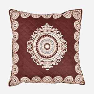 Funda de algodón 100% hecha a mano con cuentas, almohada decorativa de retazos, la mejor técnica nueva para la decoración de la sala de estar del coche - Product Image 1