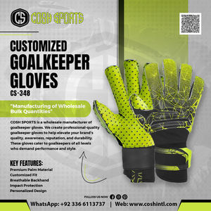 Guantes de Portero Rojo Neón con Puntos de Látex en la Palma, Tejido Geométrico con Inyección de Silicona 3D en el Dorso, para Partidos de Fútbol de Élite al Aire Libre - Product Image 6