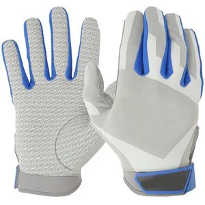 Gants de frappeur de baseball pour jeunes Conception d'équipe personnalisée Poignée antidérapante OEM Équipement de sport de qualité supérieure Gants de sport en usine - Product Image 1