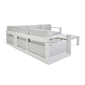 Modern Modular Outdoor Wood Furniture <b>Set</b> Removable <b>Cushions</b> for Garden Villa Beach Courtyard Park Hotels Living Room Relaxation - Product Image 4