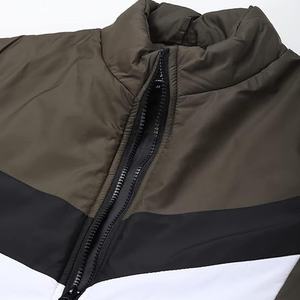 เสื้อบอมเบอร์แจ็คเก็ตกันลมโพลีเอสเตอร์สำหรับผู้ชายเสื้อแจ็คเก็ตบอมเบอร์กันน้ำมีซิปลำลอง - Product Image 2