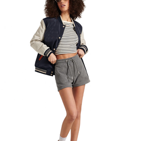 Chaqueta Universitaria de Lona con Rayas Invernales, Personalizable con Bordado e Impresión, para Equipos de Béisbol, Color Personalizado, Impermeable - Product Image 5