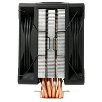 Refroidisseur d'air pour processeur XINMAI blanc, 6 caloducs, double ventilateur ARGB PWM, 255W TDP, miroir infini pour PC de jeu LGA1851 AM5