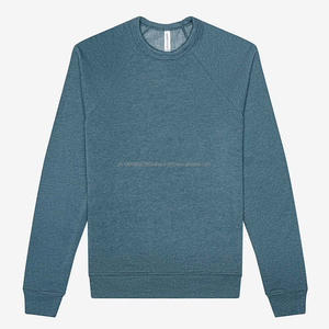 Bella Canvas Unisex Sponge Fleece Crewneck Raglan 100% Cotton Sweatshirt - Product Image 1