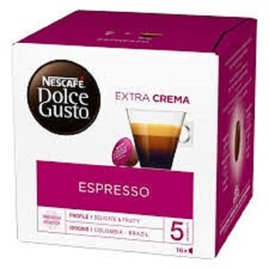 100% เมล็ดกาแฟ NE-scafe Dolce Gusto Robusta ของแท้รสชาติกลาง