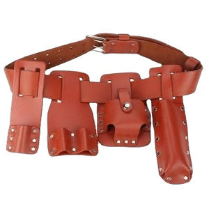 New Arrival High Quality Scaffolding <b>Leather</b> <b>Tool</b> belt bag for worker <b>Tools</b> <b>Leather</b> Bag for Company Team Workers oem Service - Product Image 1