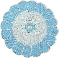 Sets de Napperons de Table Perlés Faits Main Haut de Gamme Falah International – Napperons Traditionnels Indiens Écologiques Personnalisés 2026