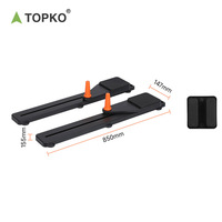 TOPKO Planche de fitness multifonctionnelle de haute qualité Équipement de fitness à domicile pour pompes et exercices Planche de fitness à usage domestique