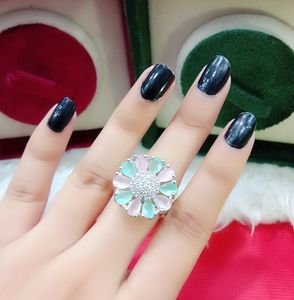 Anillo de moda de piedra Monalisa de diseño Vintage para mujeres y niñas, joyería de latón de moda, producto a granel personalizable - Product Image 1