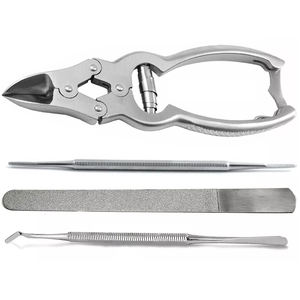 Kit de Podología Profesional de 5 Piezas: Cortaúñas Iris de Acero Inoxidable de Alta Calidad y Duradero con Mandíbula Ancha - Product Image 1