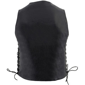 Gilet en cuir véritable pour homme, personnalisé, dernière collection hiver 2026, en peau de mouton, très demandé, sans manches, respirant, longueur courte, 100% cuir véritable - Product Image 2