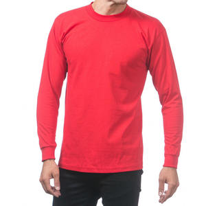 เสื้อยืดแขนยาวผ้าฝ้าย100% สำหรับผู้ชายเสื้อยืดปรับสีได้สำหรับฤดูใบไม้ผลิ2024ฤดูร้อน - Product Image 6