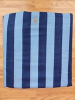 Tela Estampada a Mano con Rayas, 100% Algodón, Ecológica, Transpirable, de Peso Medio, Ideal para Bolsas, Cortinas, Camisas, Niños y Niñas, Superventas