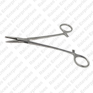 คีมหนีบเข็มสำหรับผ่าตัดขนาด18ซม. เครื่องมือทางการแพทย์ - Product Image 2