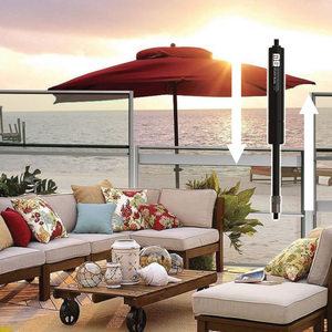 Vérin à gaz pour coupe-vent Rail télescopique de levage de verre Verrouillage du vérin à gaz 800mm Course Support de levage pour système de levage de verre 200N - Product Image 6