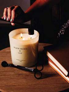 Meilleure vente Éteignoir à bougie pour accessoires de bougie décor Poignée Design moderne Métal Laiton Ciseaux de coupe - Product Image 6