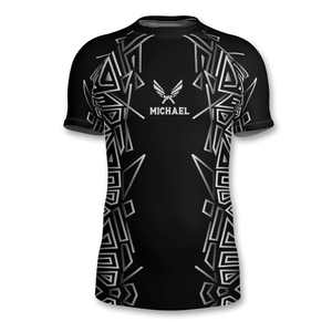 Camisa de baño Rash Guard de manga corta para mujer UPF 50 + Protección solar Colores y logotipos personalizados Tela ligera Proveedor de pedidos a granel - Product Image 2