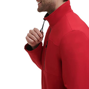 Veste softshell d'hiver classique et confortable pour hommes, broderie personnalisée OEM, qualité supérieure, tendance de la mode - Product Image 6