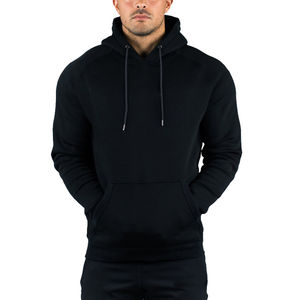 Daxpel-Sweat à capuche personnalisé, pullover en coton mélangé, pulls à capuche épais en polaire avec cordon de serrage, sweats à capuche vierges surdimensionnés - Product Image 2