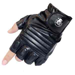Gants de fitness en cuir rembourrés antidérapants à doigts entiers personnalisés UNIQUE GYM WEAR pour la musculation, la musculation, l'entraînement en salle de sport, unisexe - Product Image 5
