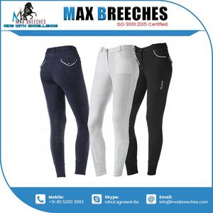 Jodhpurs de nailon unisex con parche de silicona en la rodilla, pantalones de montar a caballo con logotipo personalizado, suministro de equitación ecuestre de un proveedor de confianza - Product Image 5