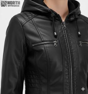 แจ็กเก็ตถักหนังแท้ของผู้หญิงสำหรับฤดูหนาวสินค้าใหม่ - Product Image 5