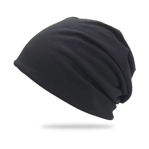Custom Lightweight <b>Hat</b> Sleeping Chemo Cap Wholesale Blank Reversible <b>Slouchy</b> <b>Beanie</b> - Product Image 5