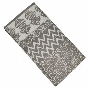 High Quality Indian Cotton Kantha <b>Quilt</b> Hand Stitched Boho <b>Bedspread</b> Comfortable Layered Coverlet for Home Decor - Product Image 3