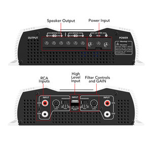 Amply âm thanh xe hơi Taramps DS 800x4 1 hoặc 2 Ohm <span class=keywords><strong>800</strong></span> <span class=keywords><strong>Watts</strong></span> <span class=keywords><strong>RMS</strong></span> <span class=keywords><strong>4</strong></span> kênh 200x4 <span class=keywords><strong>RMS</strong></span> tích hợp bộ phân tần kỹ thuật số HPF LPF cố định, có thể nối cầu - Product Image 4