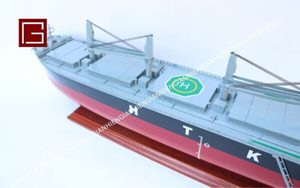 Gia Nhien Fabricant Approuvé Conception Personnalisée Basse quantité minimale de commande Navires Commerciaux HTK GALAXY MODÈLE DE BATEAU EN BOIS _ ARTISANAT EN BOIS - Product Image 6