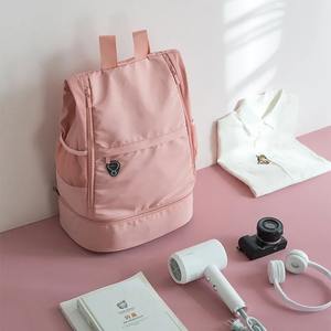 Haute qualité Polyester Portable Yoga sac de sport sec humide séparation grande capacité Fitness épaule Messenger sac décontracté mode - Product Image 4