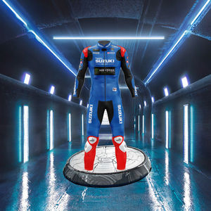 Combinaison de course de moto en cuir d'été avec fonction de séchage rapide pour adultes unisexes - Product Image 3